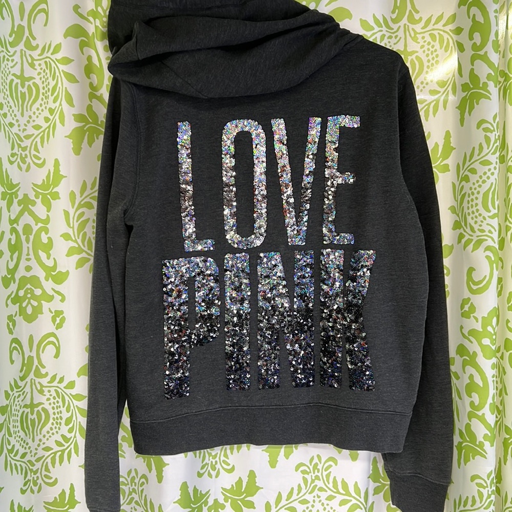 Victoria’s Secret PINK zip up hoodie Size medium